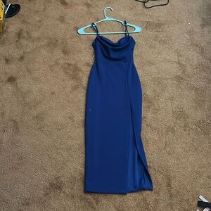 Blue Cocktail Dress